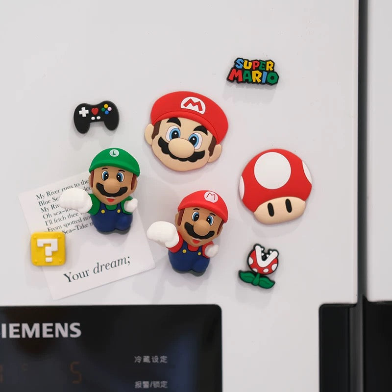 Super Mario series mini Fridge magnets