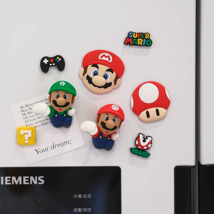 Super Mario series mini Fridge magnets