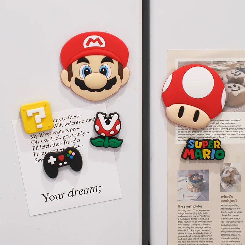 Super Mario series mini Fridge magnets